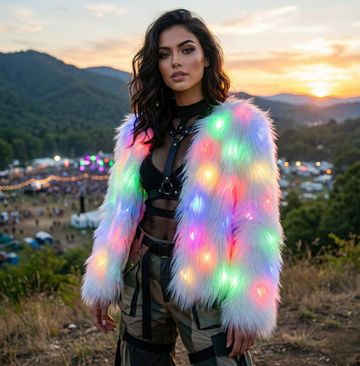 ג’קט קליקה פרוותי - cliques fur jacket